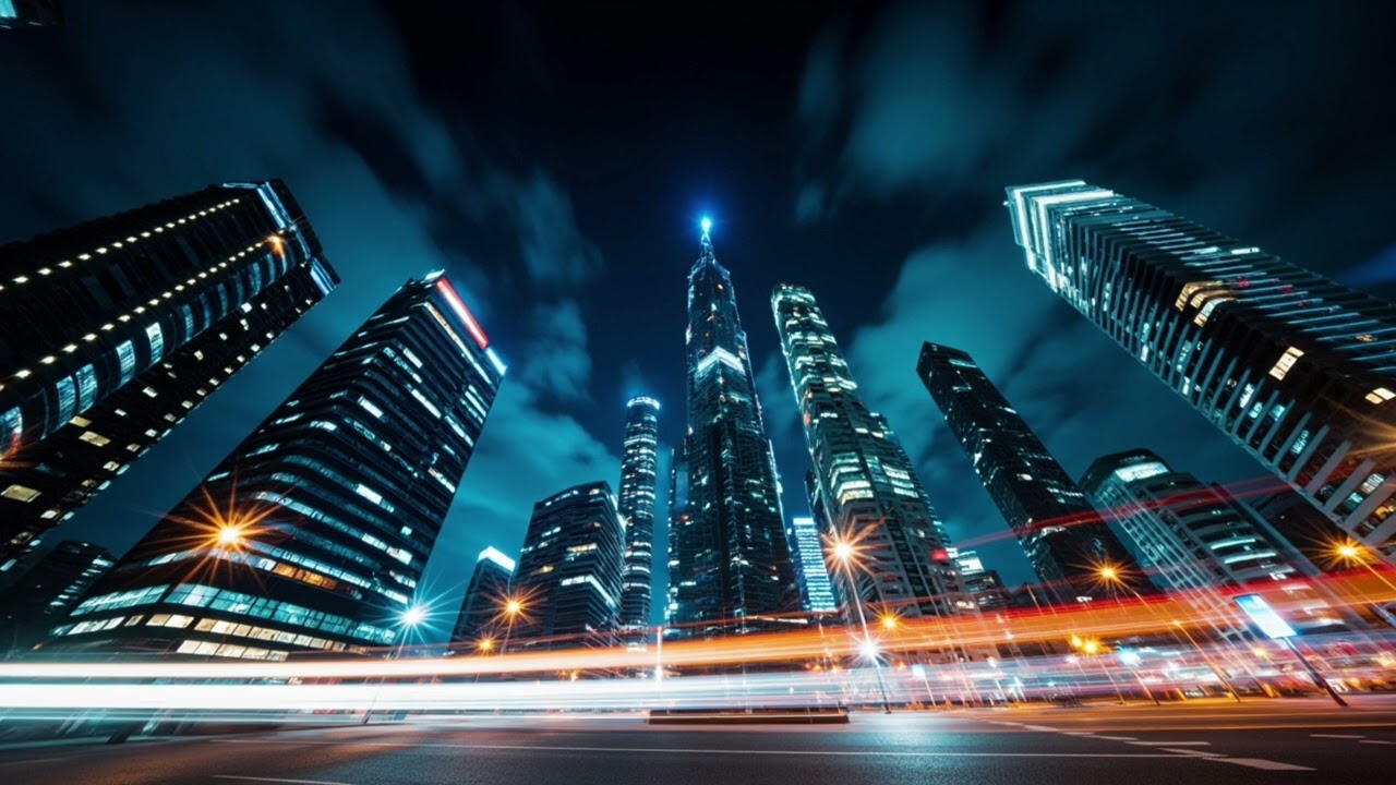High-Rise Time Compression | Instrumental Background Music for Work, Study, Focus, Cinematic TL