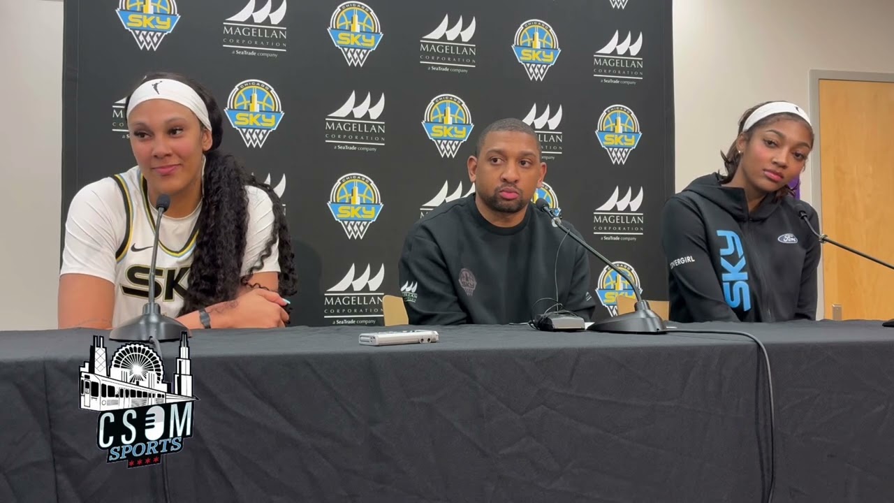 Angel Reese & Kamilla Cardoso: Chicago Sky Postgame Press Conference (5/2/25)