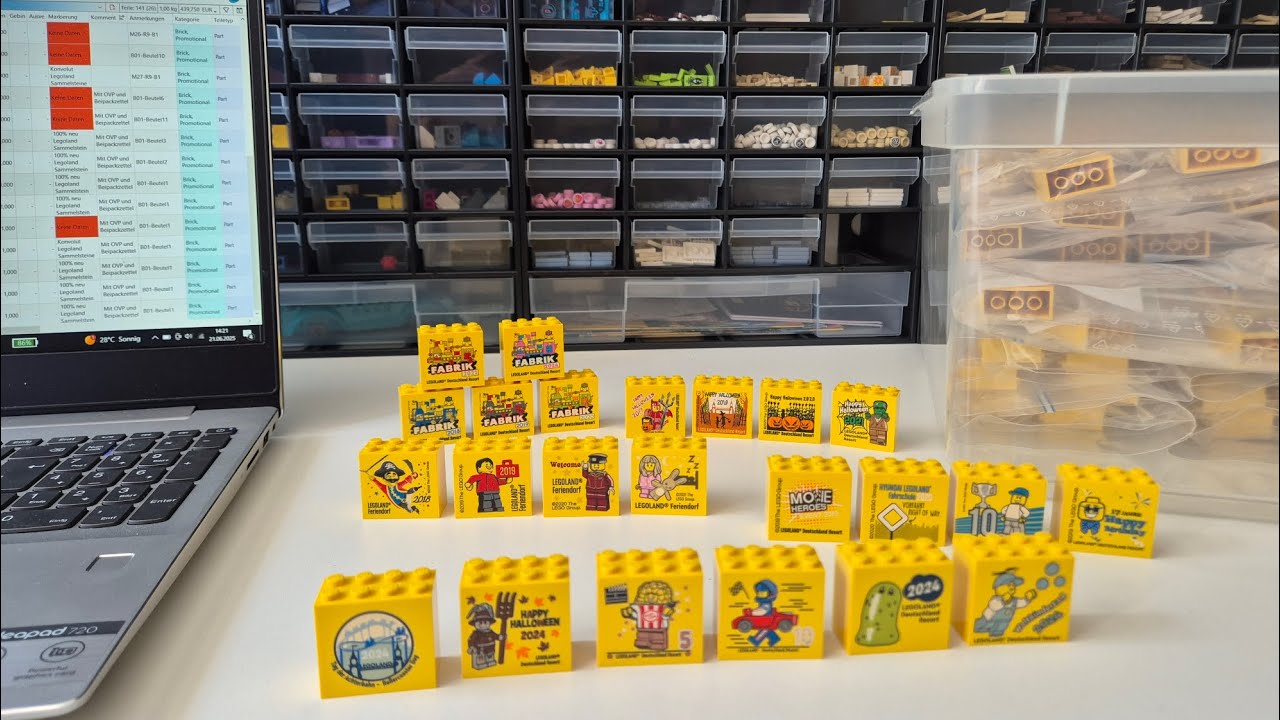 NEU im Shop: Legoland Sammelsteine sind jetzt online!!! *** Bricklink-Shop VLOG#7