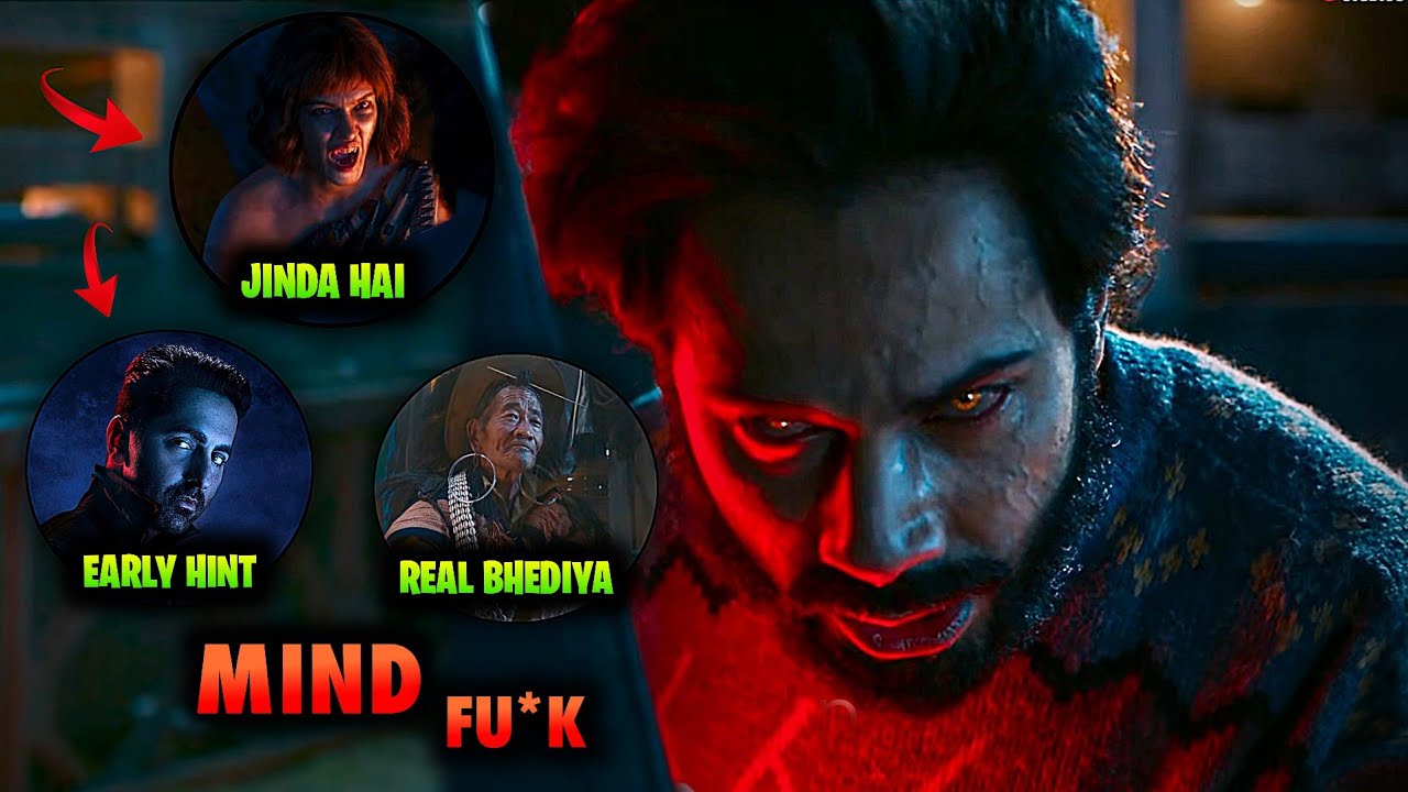 Top 26 Hidden Details in Bhediya 🔥 Did You Catch the THAMA movie Link?