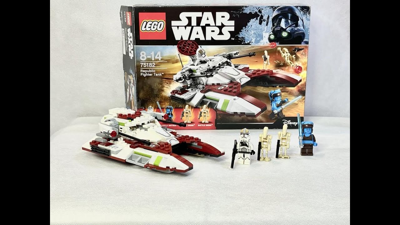 Lego Star Wars Republic Fighter Tank 75182 Review