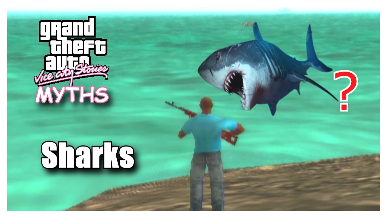 Sharks | GTA Vice City Stories Myths and Legends #4 | PS2 Gameplay #gtamyths