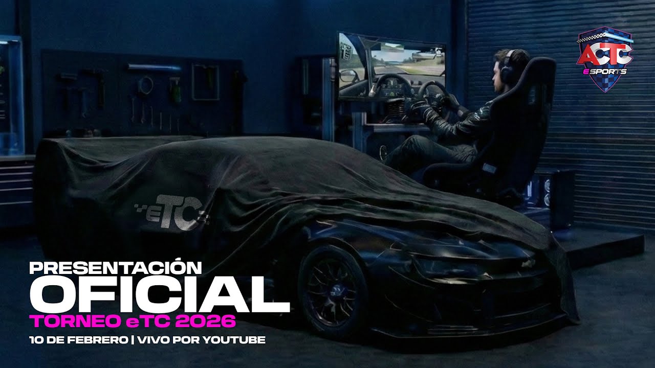 ACTC eSports 2026 | Presentación Oficial en Vivo | Turismo Carretera eSports