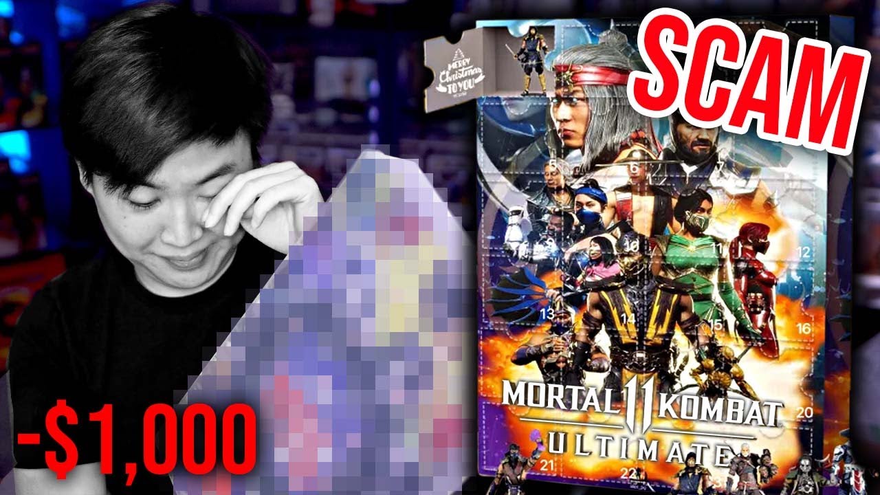 I Bought a MORTAL KOMBAT Advent Kalendar… (WE GOT SCAMMED)