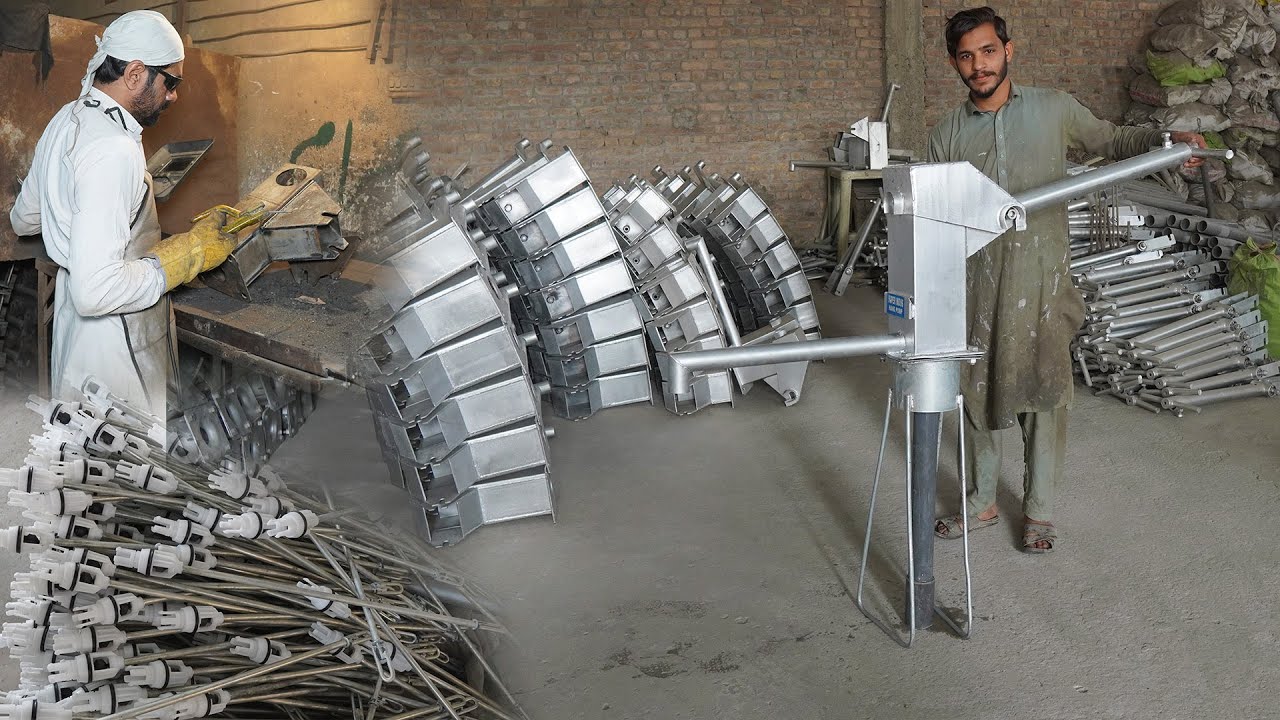 Amazing Technique of Making Well Hand Water Pump || 150 Feet Deep Well Pump Manufacturing Proces.