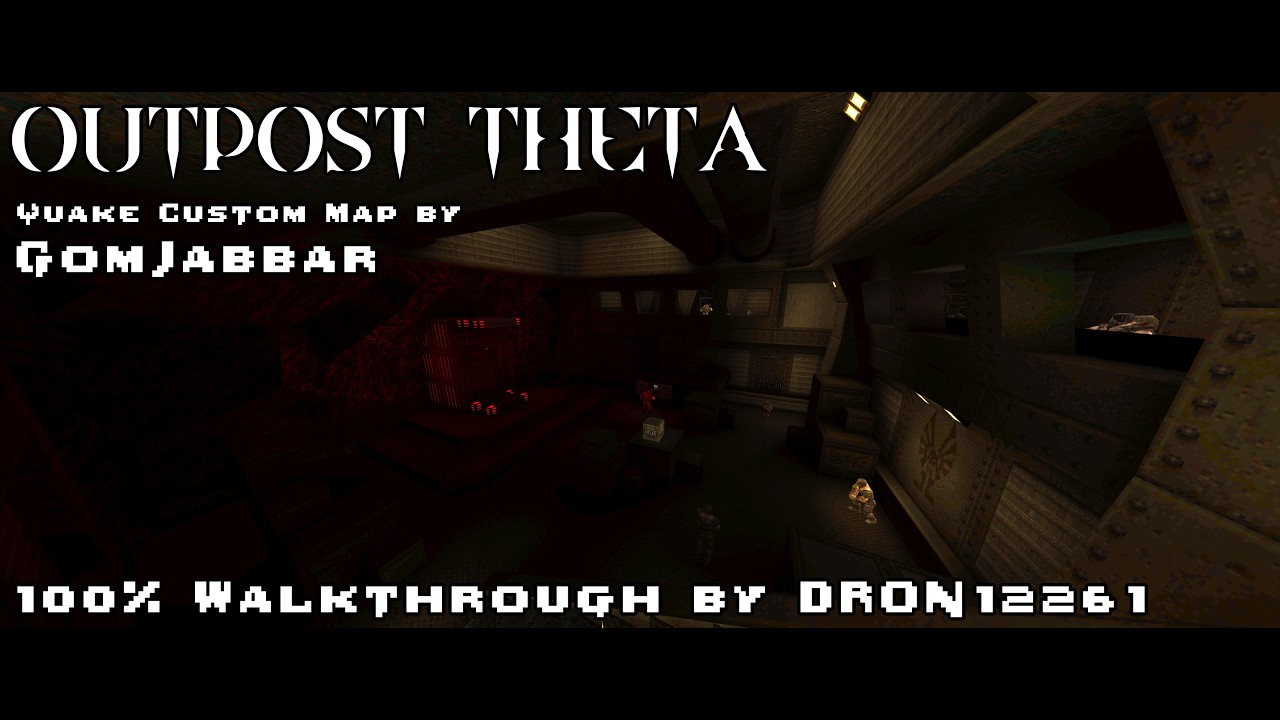 Quake: Outpost Theta (theta.bsp by GomJabbar) [100% | No Commentary]