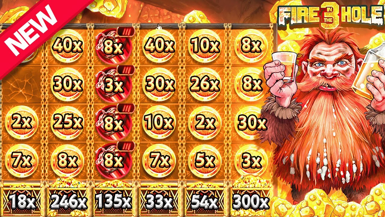 CRAZY LUCK ON *NEW* FIRE IN THE HOLE 3!