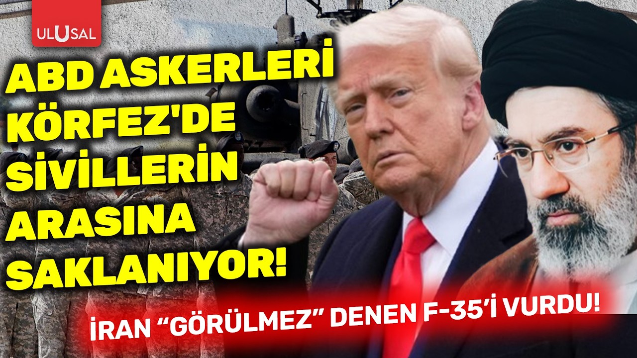 ABD Askerleri K&ouml;rfez'de sivillerin arasına saklanıyor: İran 