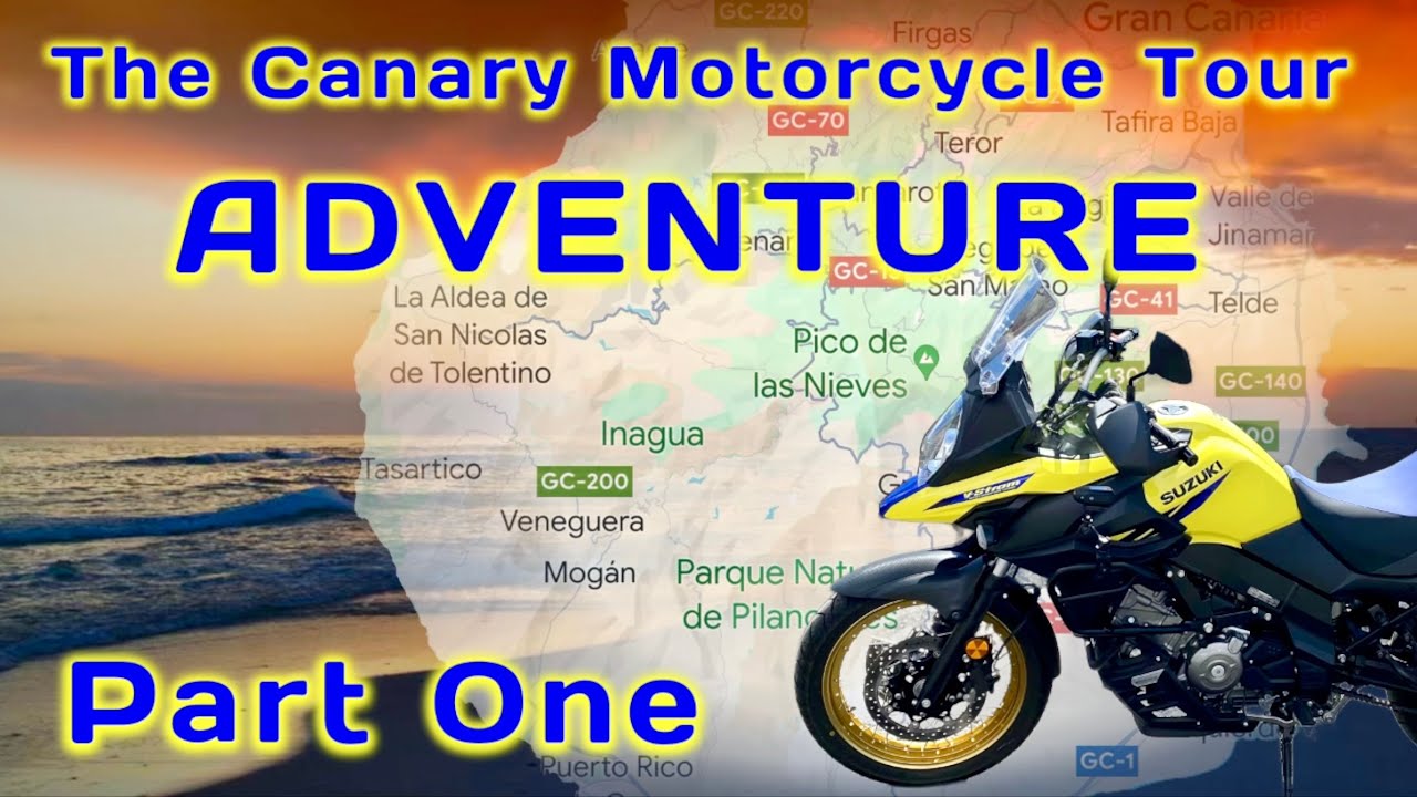 Canary Motorcycle Tours - Part One (An Epic Adventure 👌)