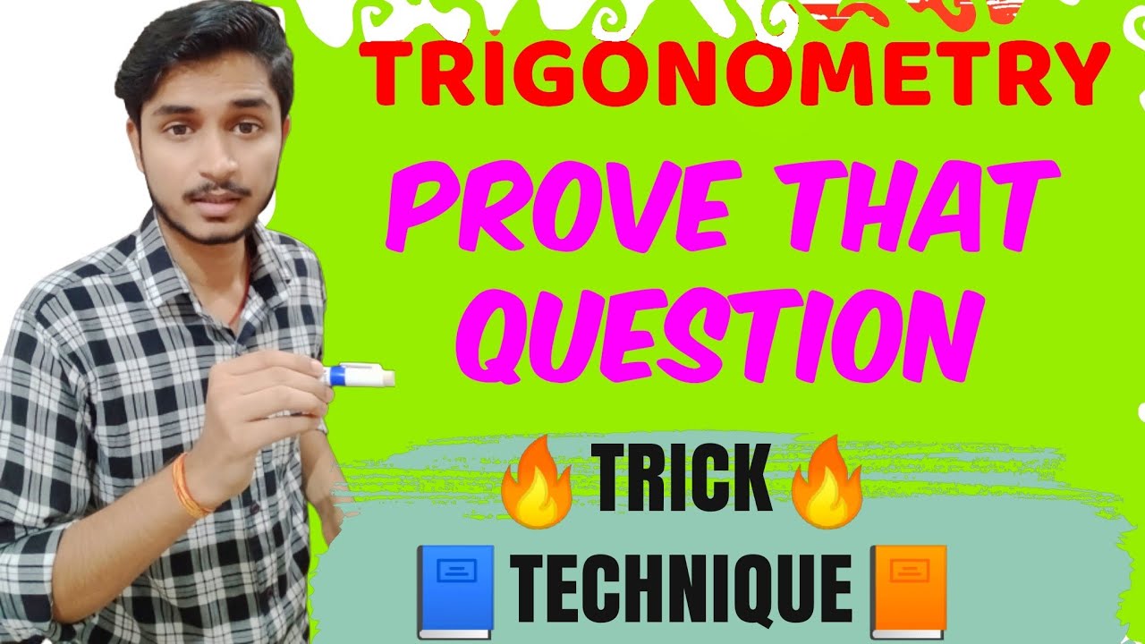 Trigonometry | Trigonometry Tricks | Trigonometry Prove that Questions Tricks | Formula/Class 10/11