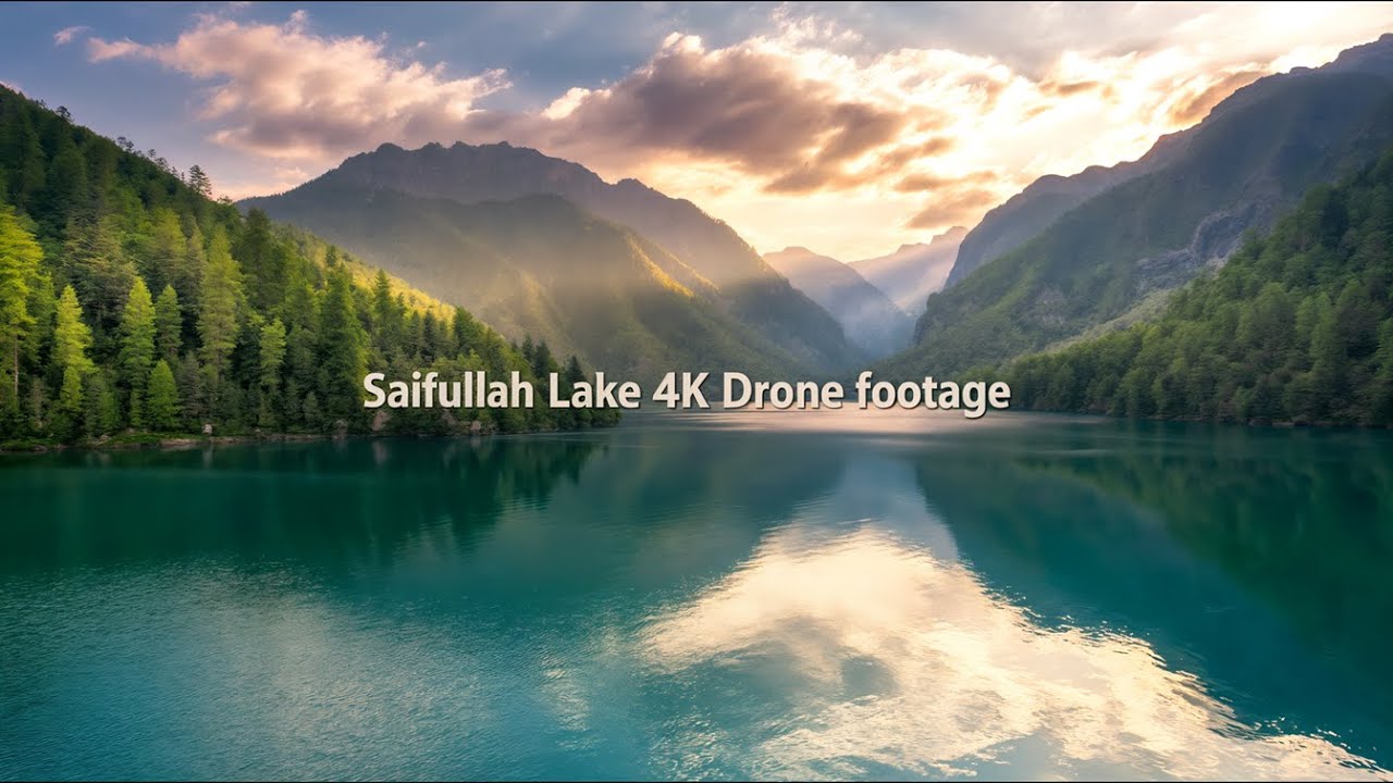 🌄 Saifullah Lake in Stunning 4K &ndash; A Mesmerizing Drone Journey over Kalam Valley 🇵🇰