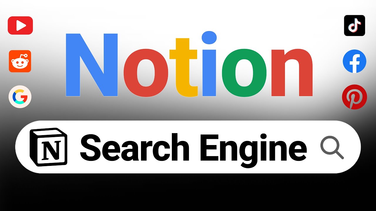 Use Notion Formulas to Create a POWERFUL Search Engine