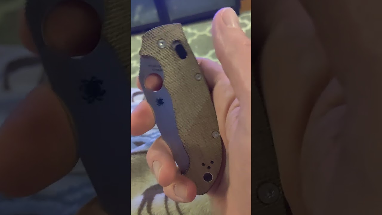 Spyderco Manix 2 XL Review! CPM Cruwear blade! Canvas Micarta Handle! Crucarta! Ball Bearing Lock!