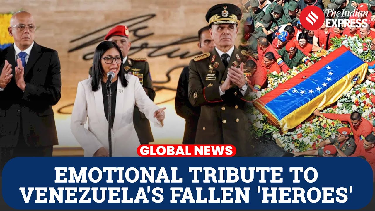 Venezuela Mourns As Rodríguez Honors Victims Of U.S. Strikes