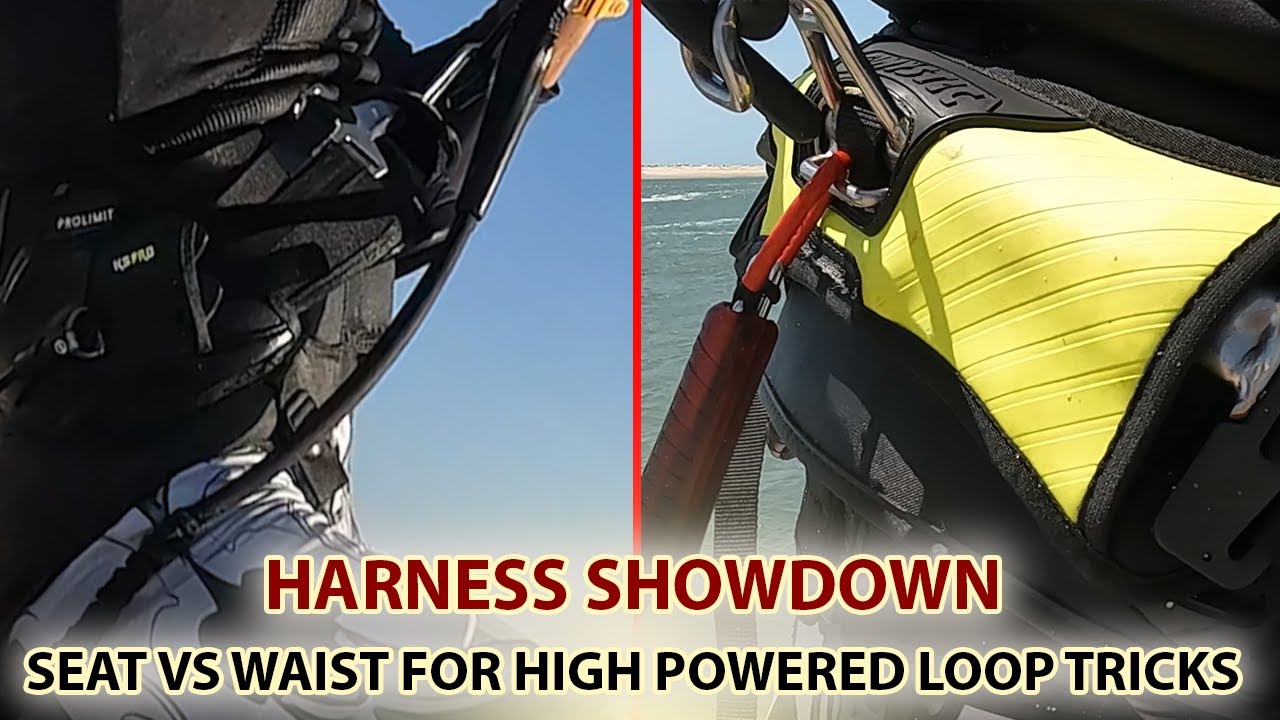 Harness Showdown: Seat vs Waist for High-Powered Kiteboarding Tricks