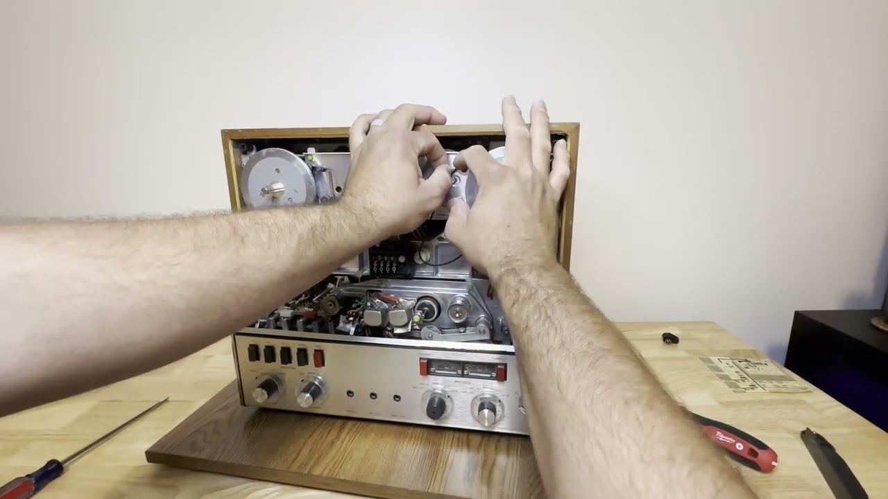 Revox A77 Reel to Reel Counter Belt Replacement