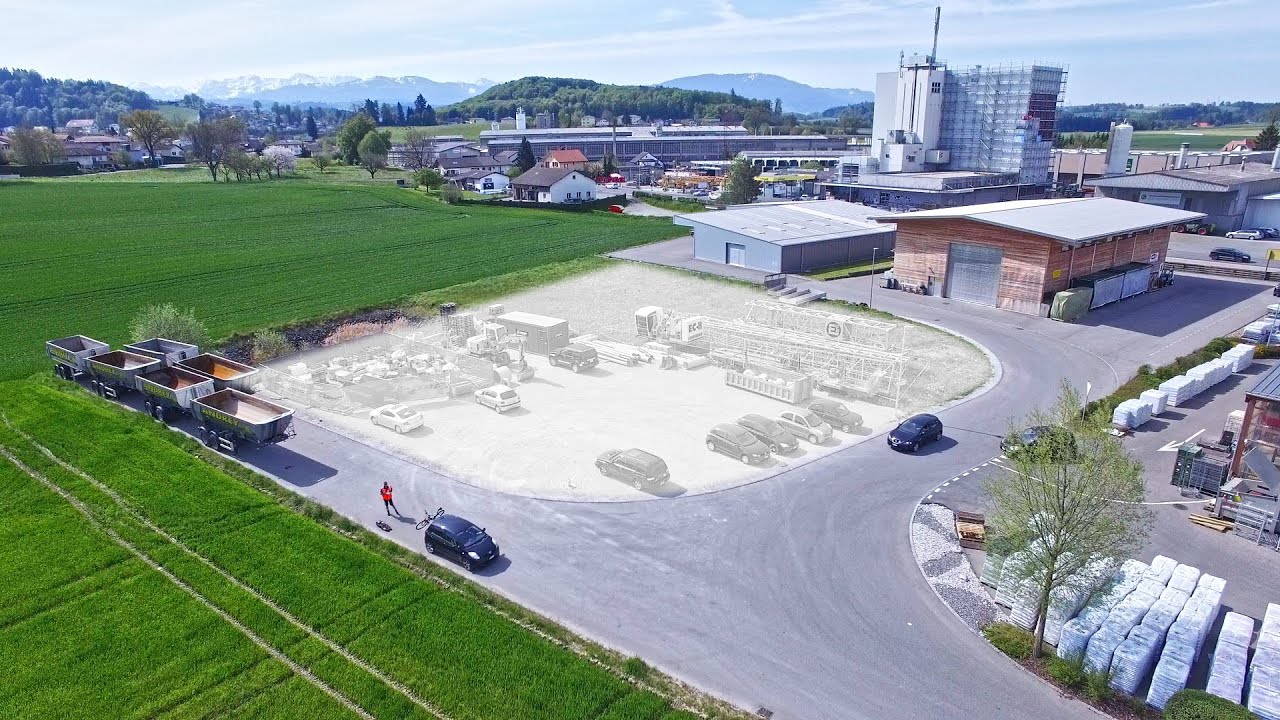 Bauland - Video Dokumentation mit Drohne