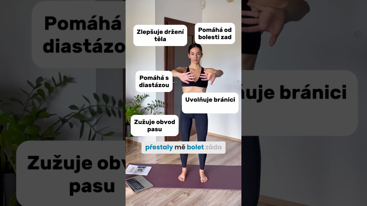 Cvičen&iacute; na p&aacute;nevn&iacute; dno a břicho (nejen) po porodu - on-line  kurz hypopresivn&iacute; metody FitBelly&reg;