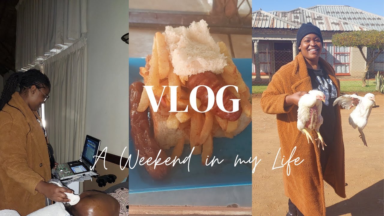 Spend the Weekend with me| Ultrasound Training | Home | A Doctors Life| South African Youtuber