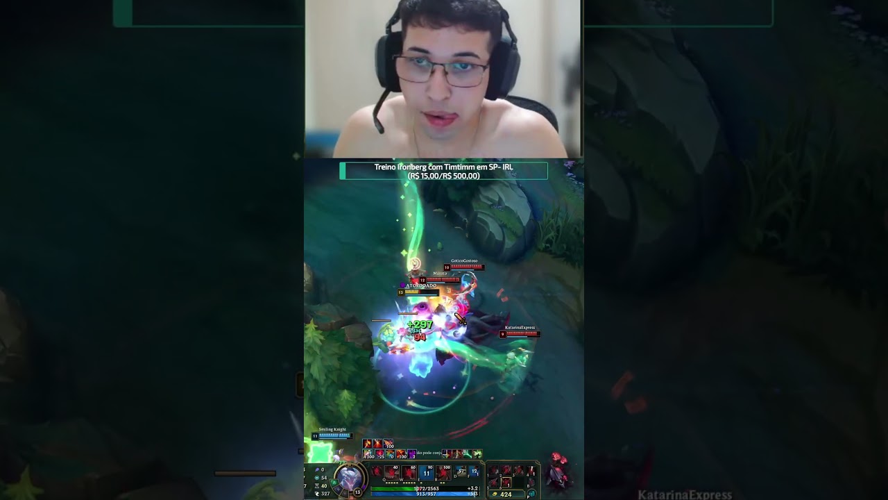 Guiven tomando COURTESY combo /  Quadra kill mais facil de kayn