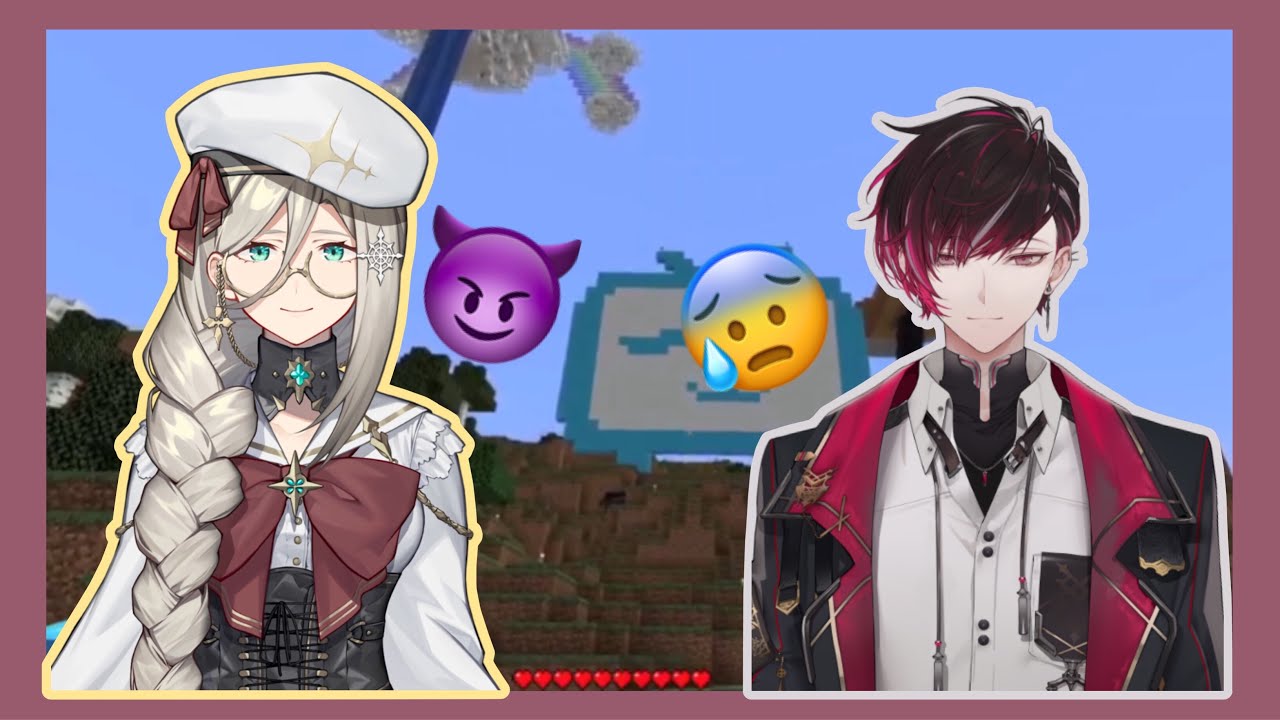 Aia guiding (bullying)Ver in EN Minecraft server【Nijisanji EN】
