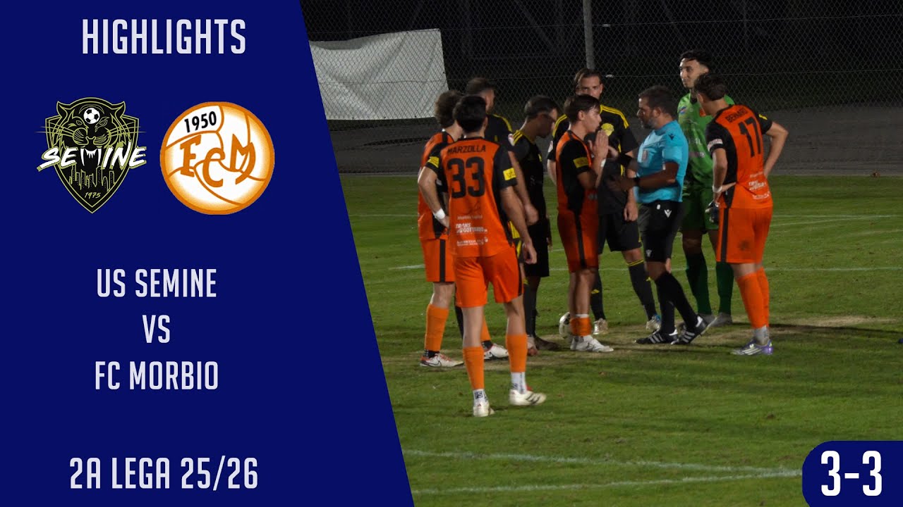 US Semine VS FC Morbio (2a Lega 25/26)