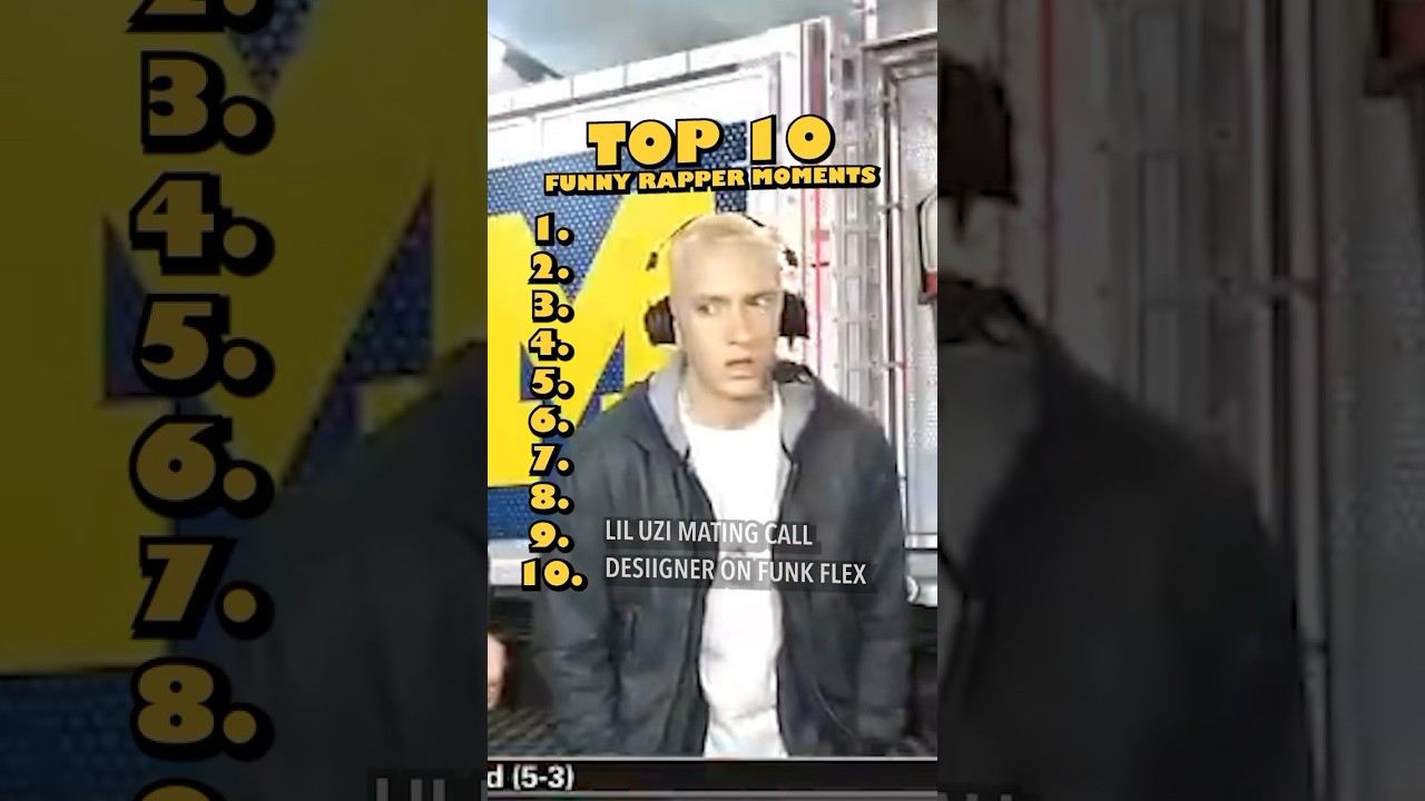 Топ-10 самых смешных моментов с участием рэперов 🤣😭