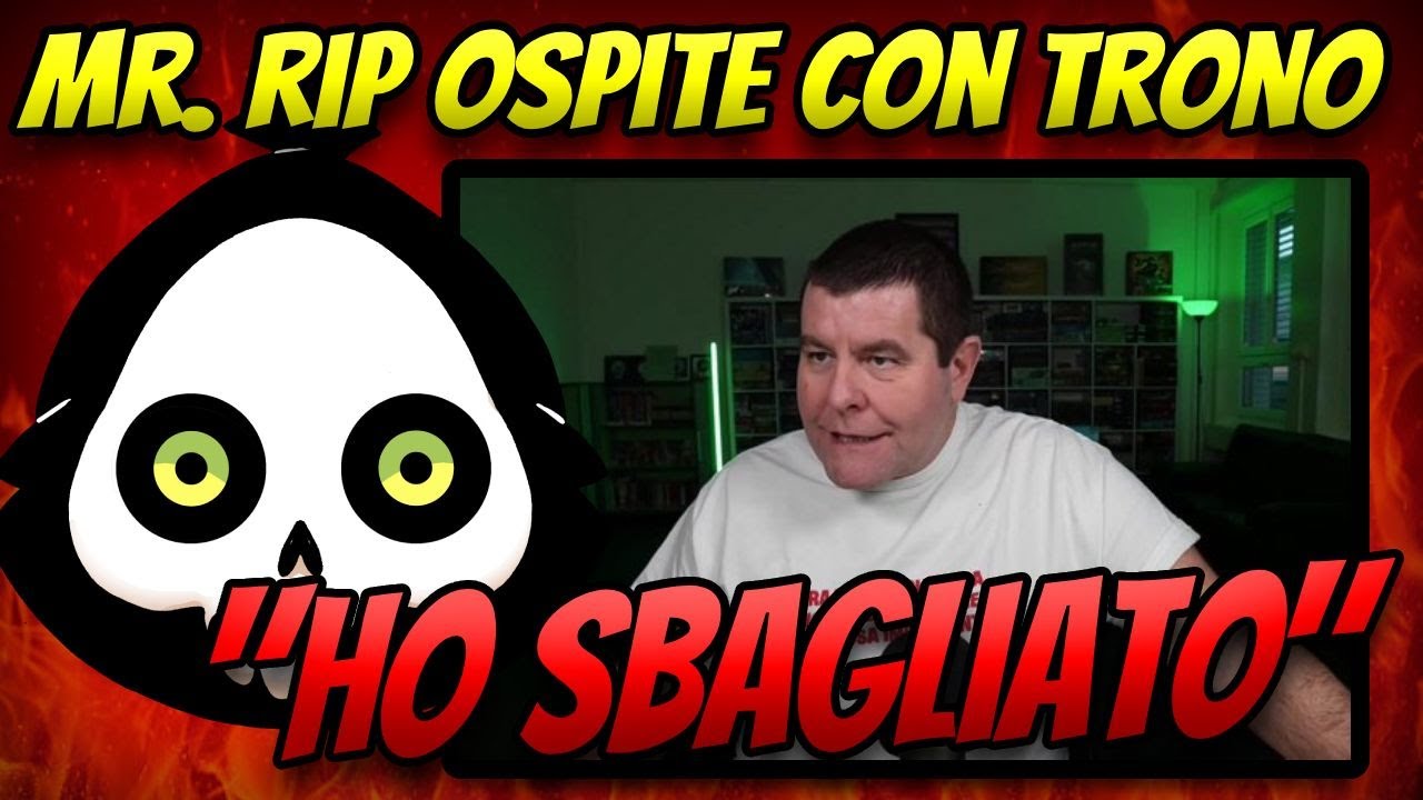 MR. RIP ED IL CONFLITTO D' INTERESSI: QUANDO UN CREATOR PUO' ANCORA ESSERE CREDIBILE? [#1582.1]