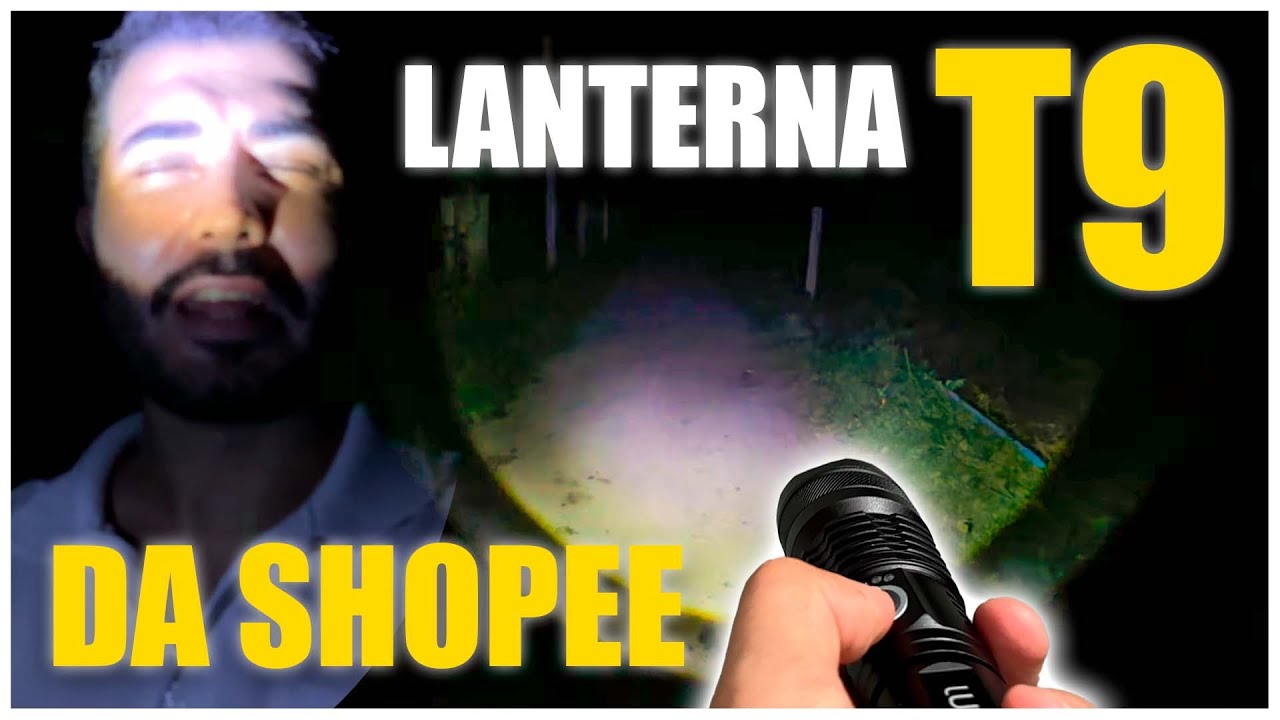 LANTERNA T&Aacute;TICA T9! essa lanterna potente led presta?