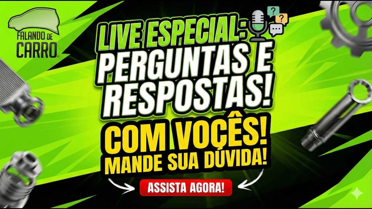 PERGUNTAS E RESPOSTAS AO VIVO AGORA!