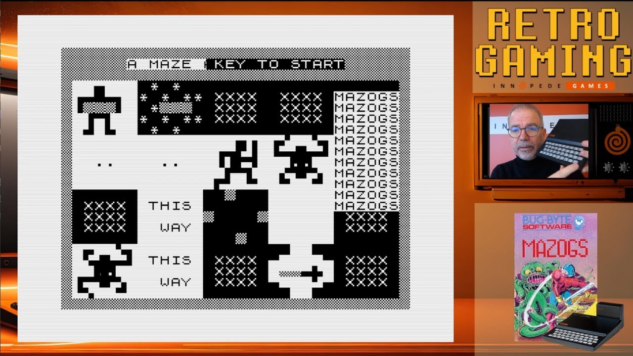 MAZOGS (Sinclair ZX81) - Retrogaming with Innopede