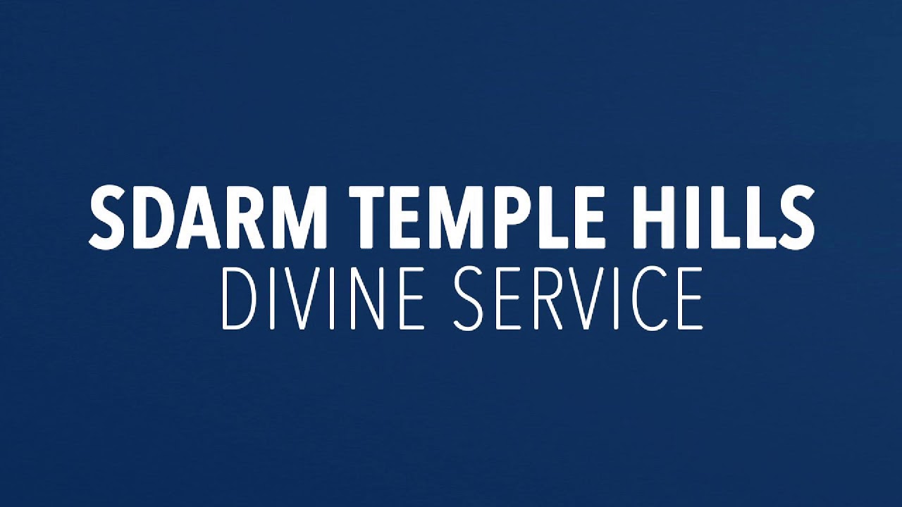 Temple Hills Church LIVE - Seventh Day Adventist Reform Movement