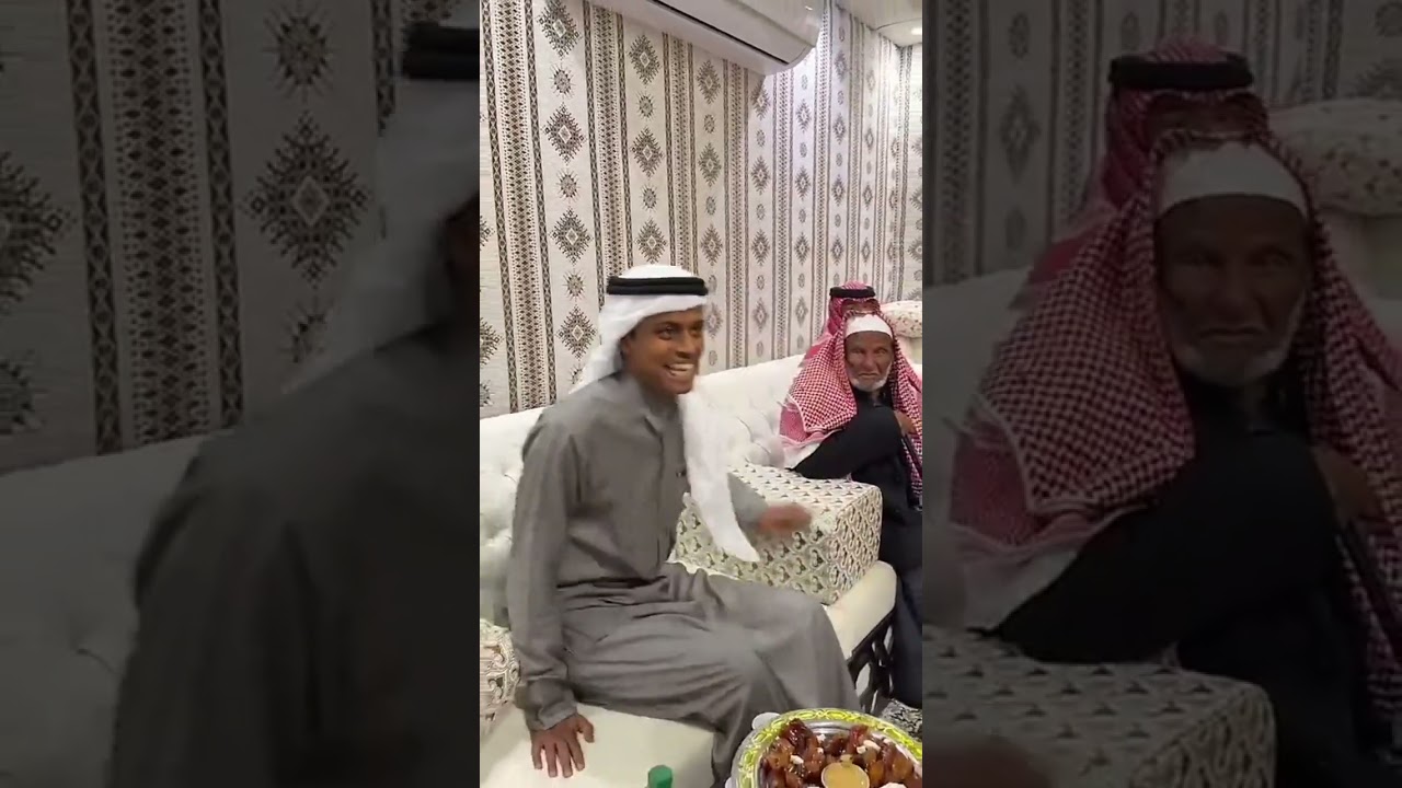 في ضيافة عوض بن حبيب المضاحي وأبناءه