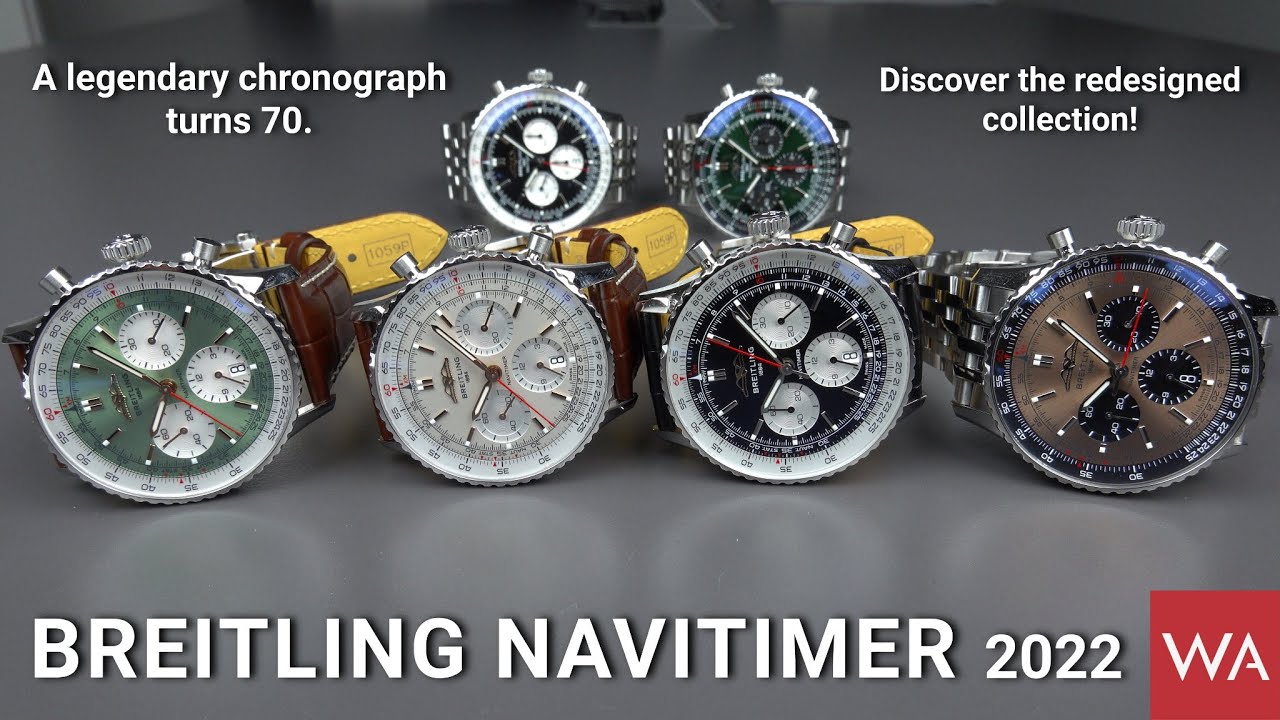 BREITLING Navitimer 2022. A legendary chronograph turns 70. Discover the redesigned collection!