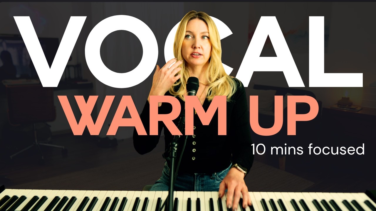 COMPLETE Vocal Warm Up Sing Along - Focused, NO TALKING