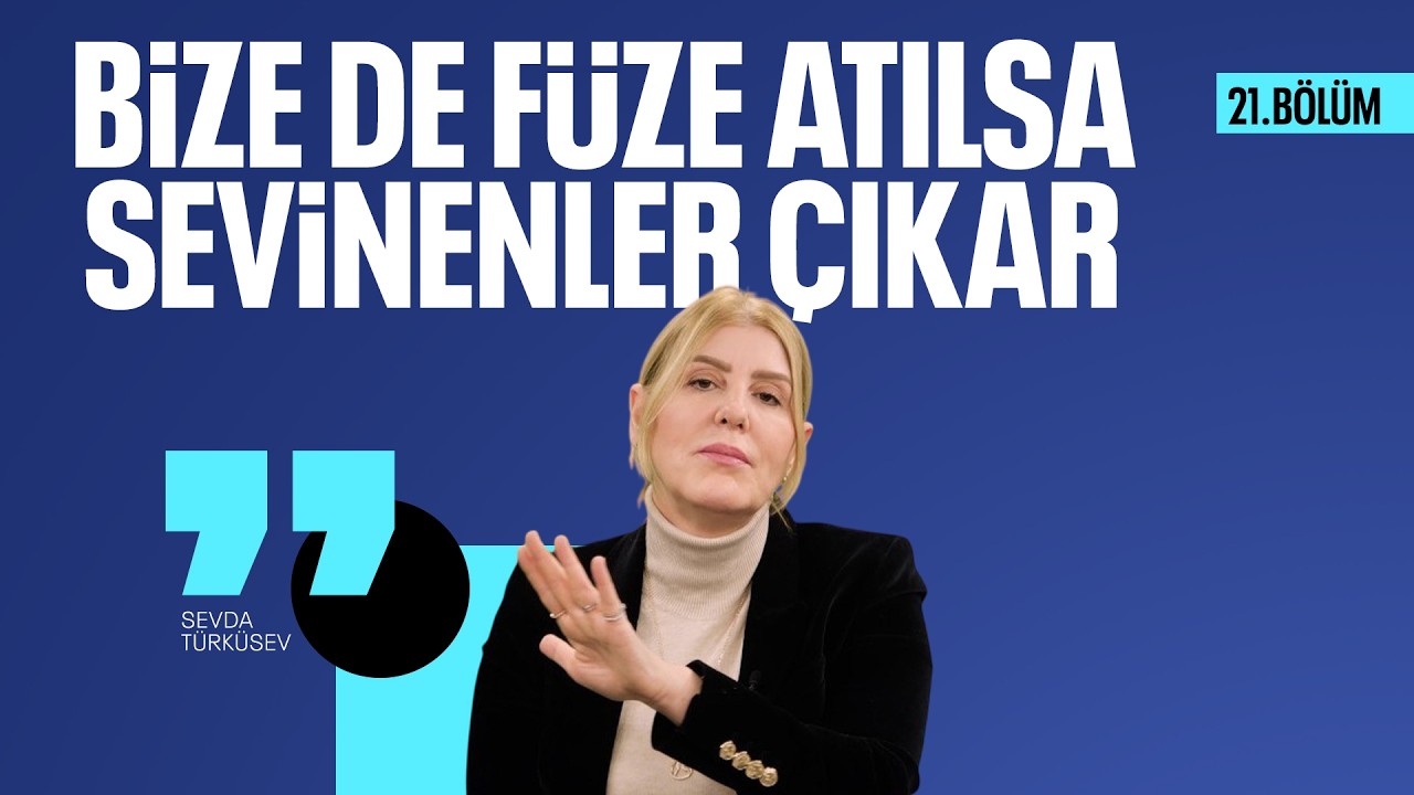 İsrail saldırılarına sevinen İranlılar Sevda Türküsev Yorumluyor