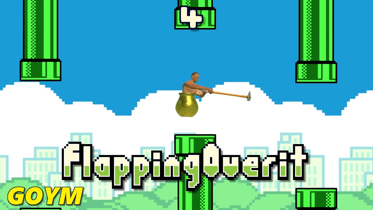 Getting Over It but it's FlappyBird - Getting Over Your Maps 6