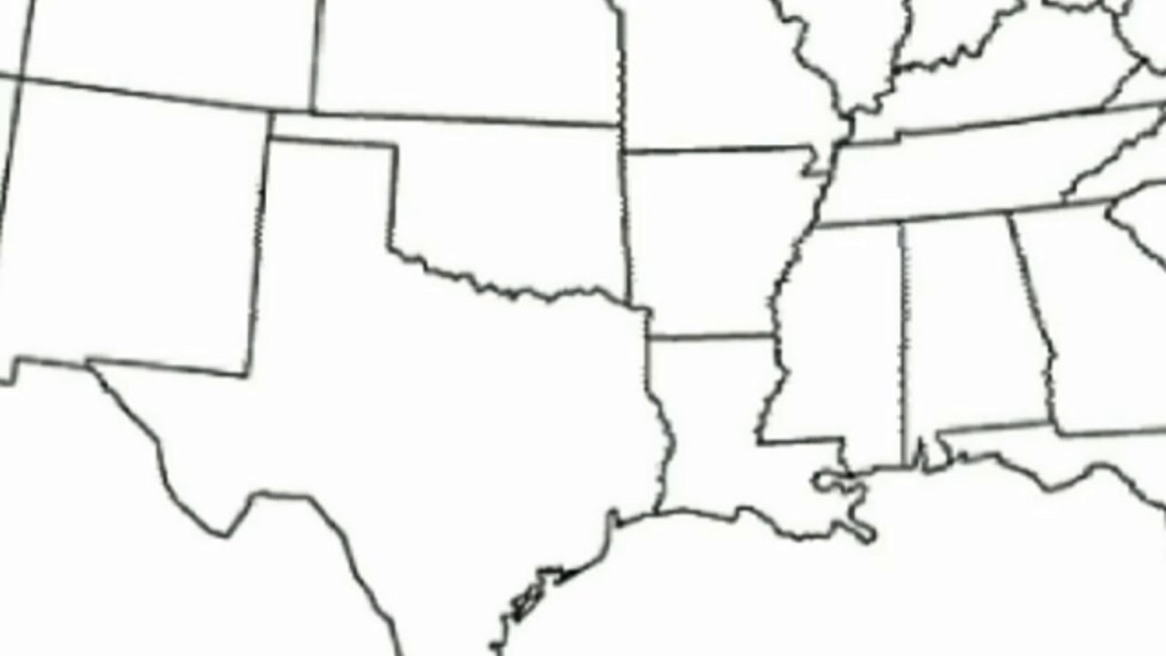 Alternate History: Second Texas Revolution (Animated Map)