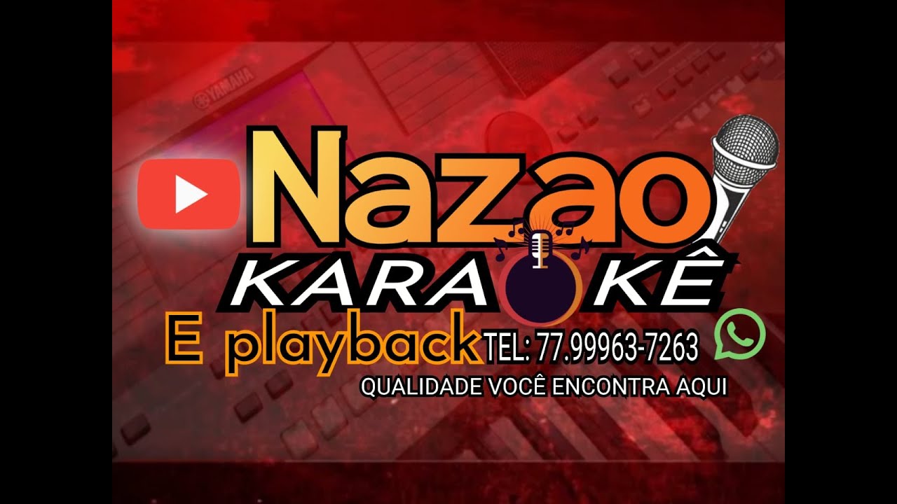 To Fazendo falta karaokê  versão arrocha tom pra homem nazao teclas