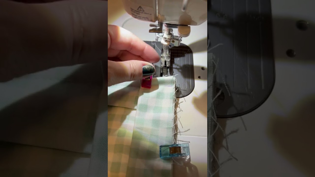 How to make quilt binding machine sewn