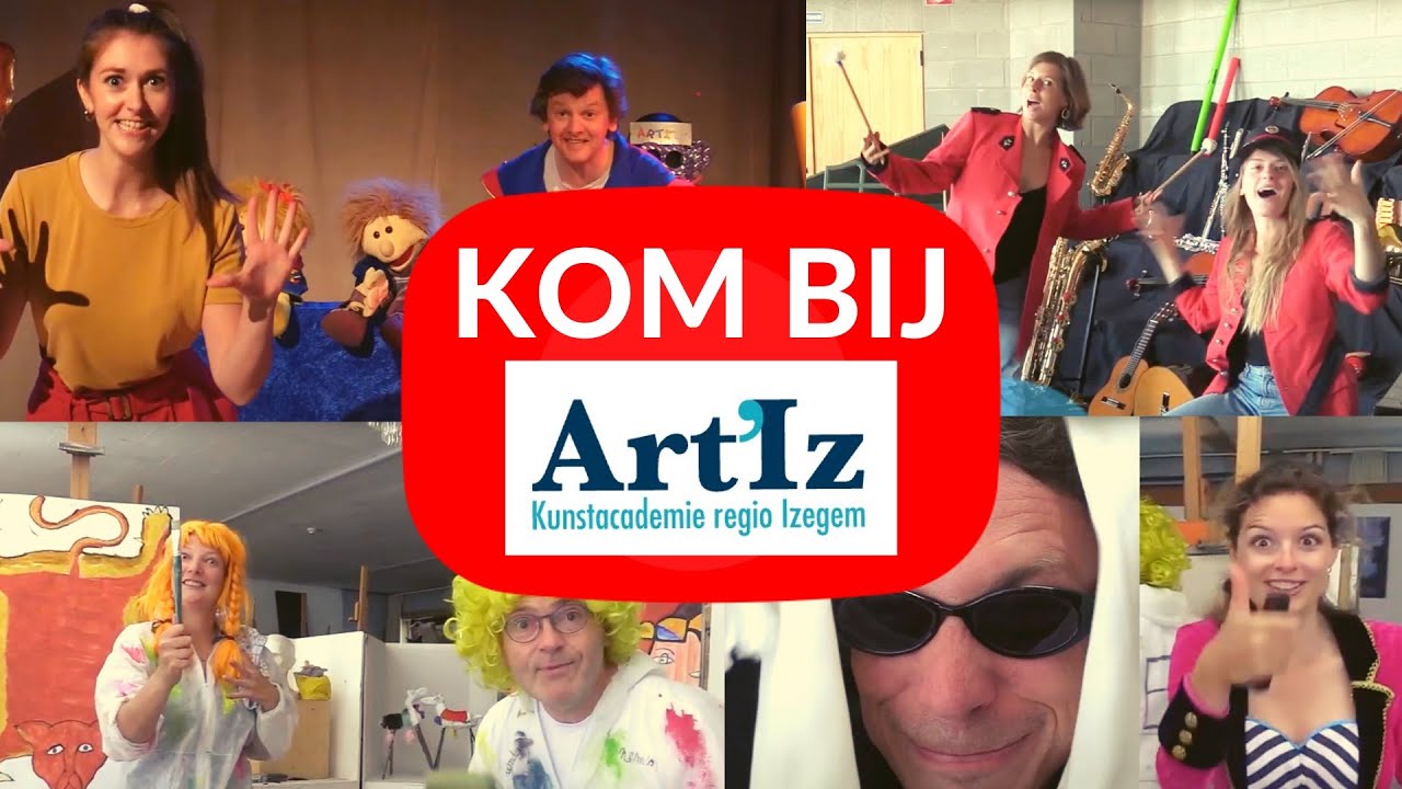 Kom bij Art’Iz - promofilmpje kunstacademie regio Izegem