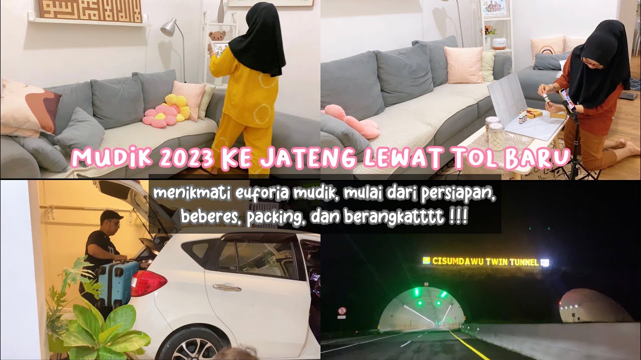 SERUNYA MUDIK KALI INI | Euforia mudik lebaran 2023, dari mulai persiapan lanjut berangkat ‼️