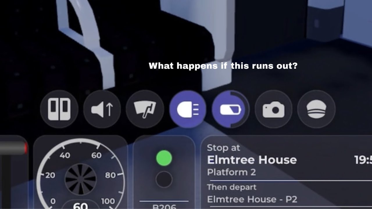 What happens if the battery runs out?