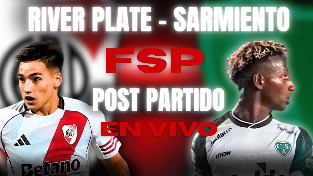 [ EN VIVO ] 🔴 | RIVER PLATE - SARMIENTO | Análisis Post Partido