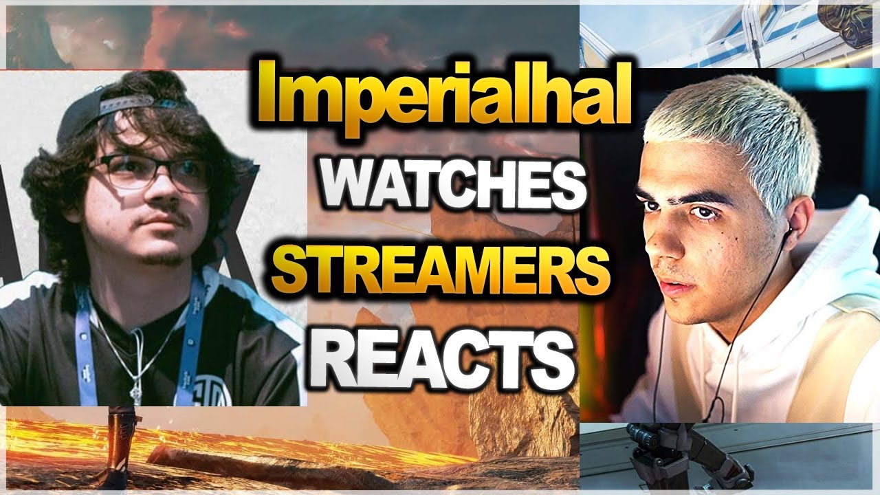 TSM Imperialhal watched streamers reaction!! Albralelie GREATEST CLUTCH EVER! ( apex legends )