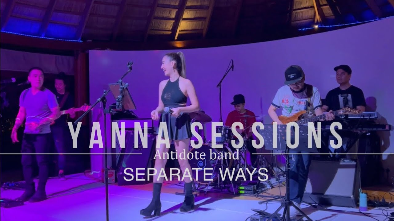 SEPARATE WAYS - Journey | Live stage cover by Antidote band + YannaSessions