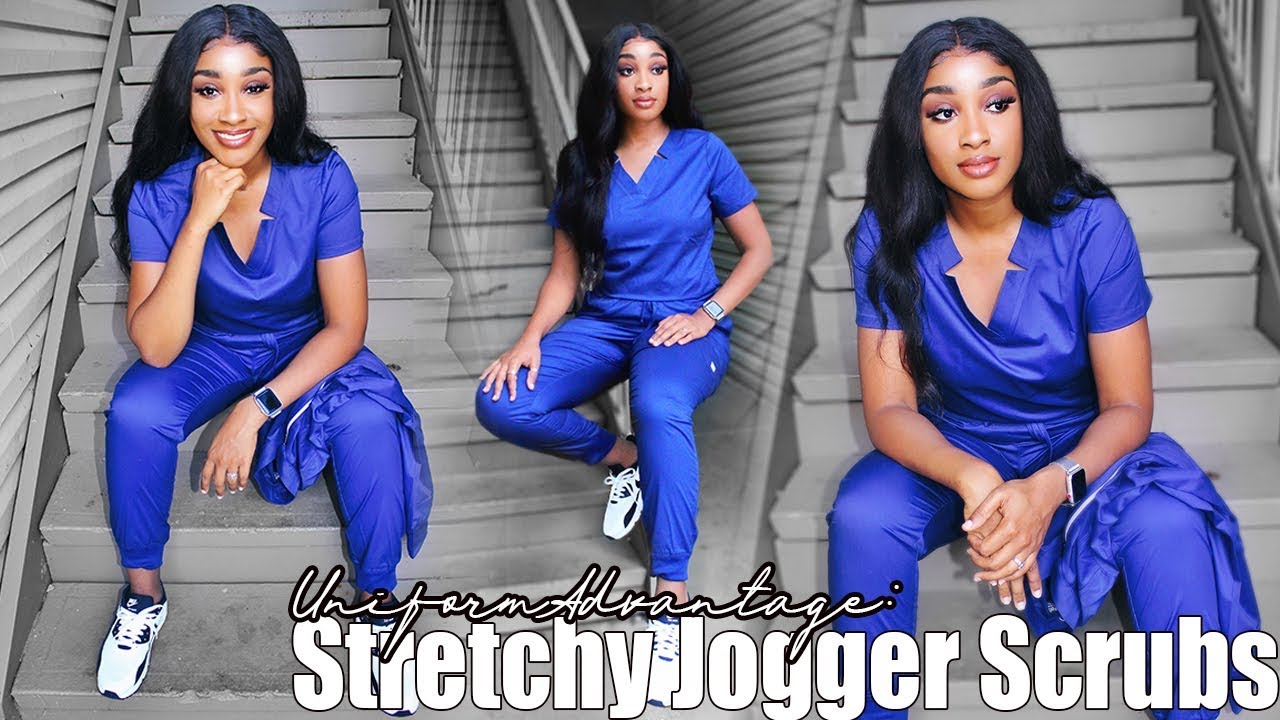 SCRUBS that are JOGGERS?! ft. Uniform Advantage | cassiekaygee