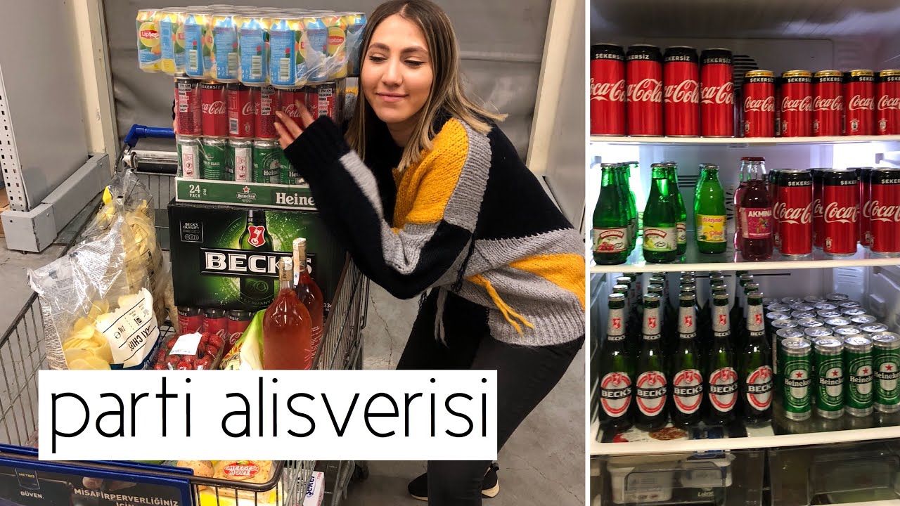 B&Uuml;Y&Uuml;K PARTİ ALIŞVERİŞİ! 🎉| VE BUZDOLABI D&Uuml;ZENLİYORUZ