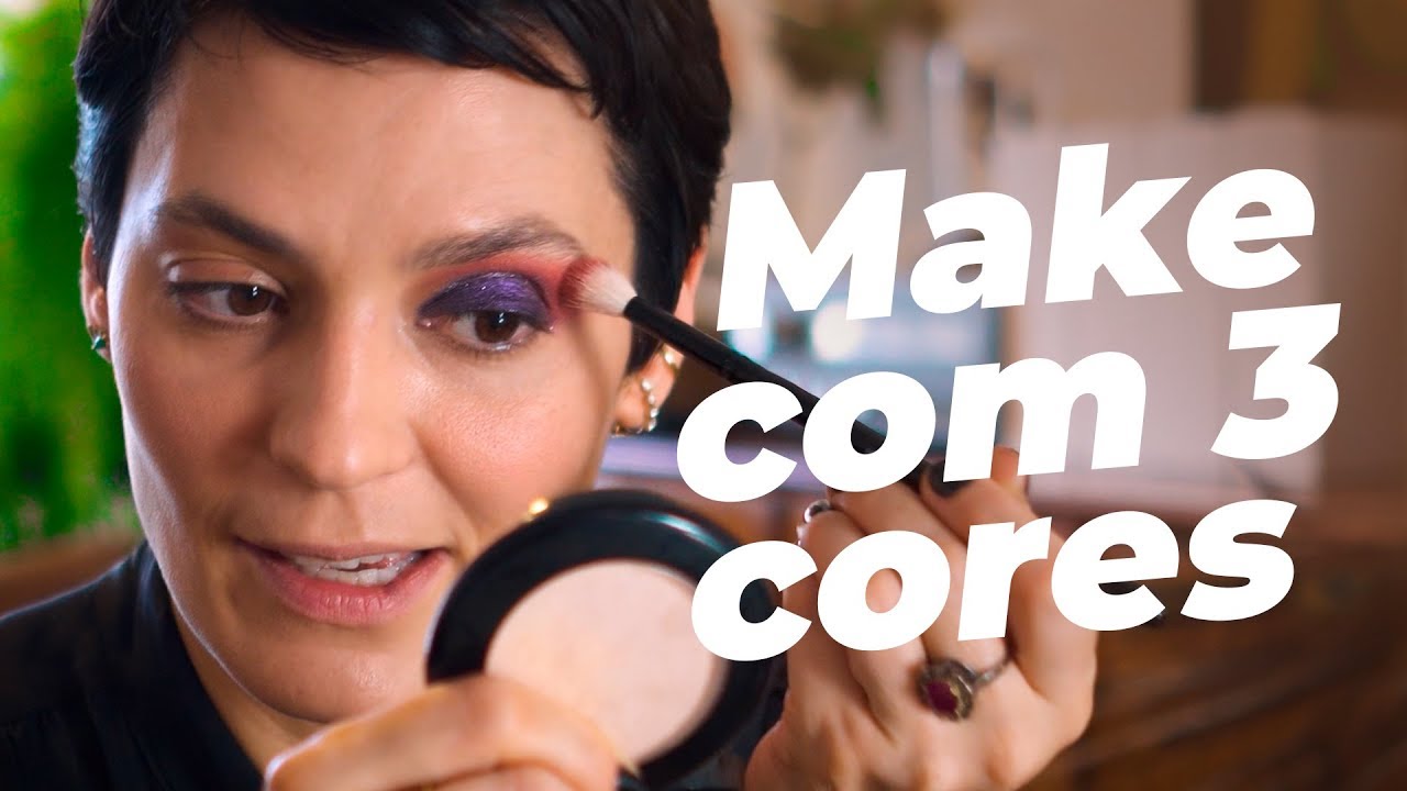 TRÊS CORES, UMA MAKE - Maquiagem triádica por Vanessa Rozan #MaquiaeFala - T5ep04