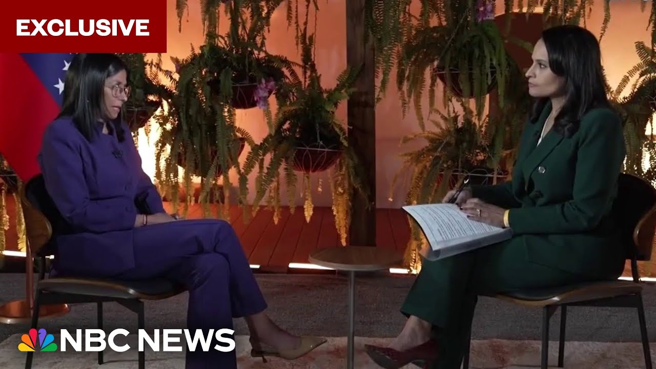 Delcy Rodríguez says Venezuela will have ‘fair and free’ elections but doesn’t provide timeline